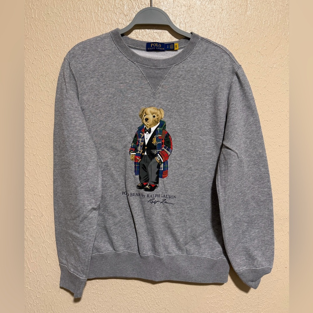 Polo Ralph Lauren Teddy Bear Sweatshirt Size Small